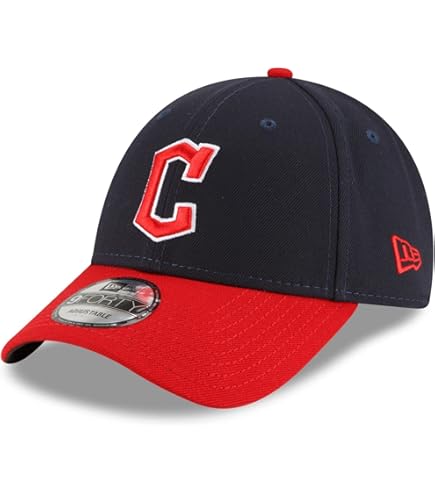 New Era Cleveland Indians Navy 39Thirty Stretchcap - S-M (6